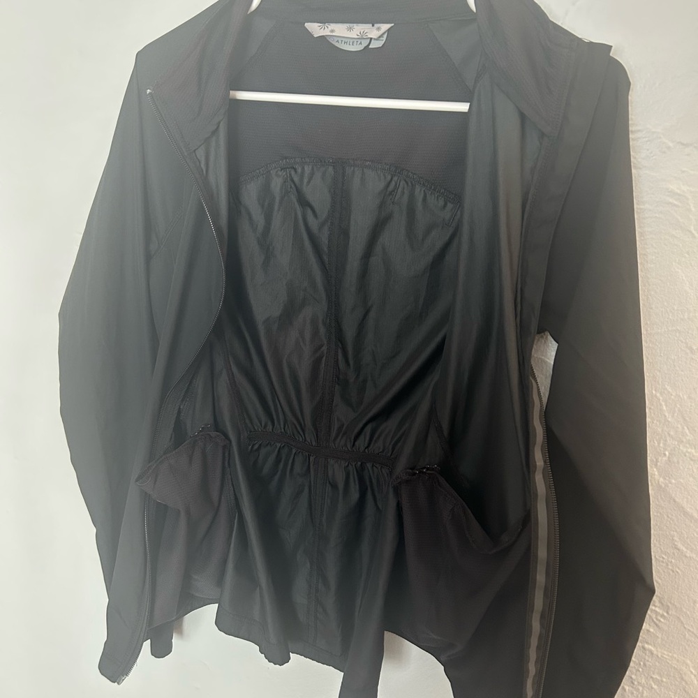 Athleta Jammin run performance jacket black. Size… - image 3